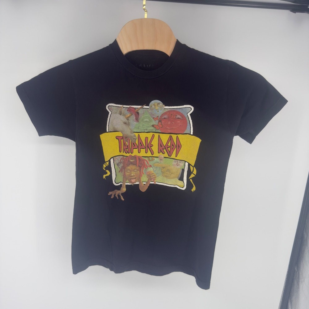 Trippie Redd Lifes a Trip Album Graphic T-Shirt Mens Medium Black Hip Hop Rap